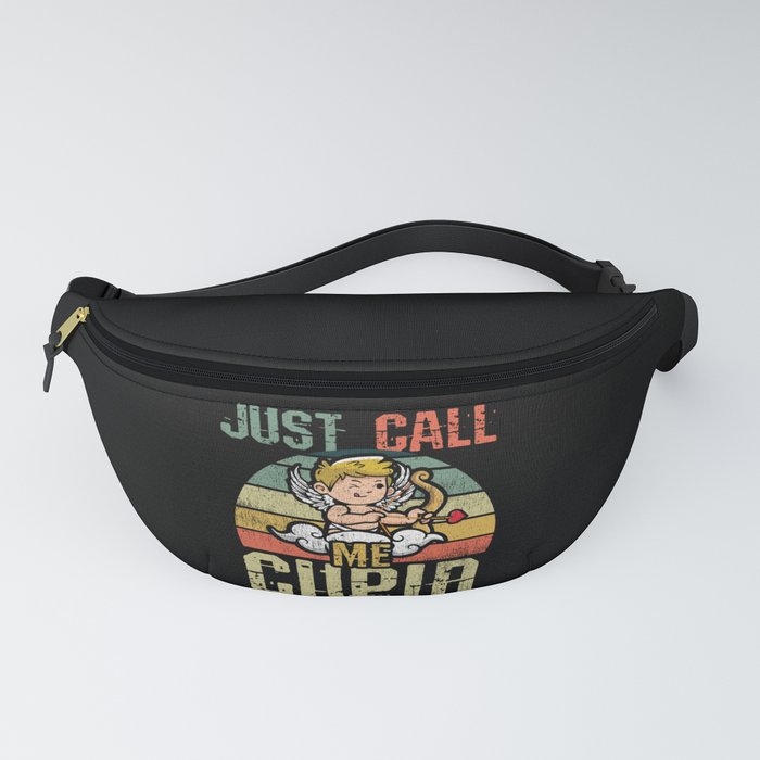 Vintage Kawaii Cupid Hearts Day Valentines Day Fanny Pack