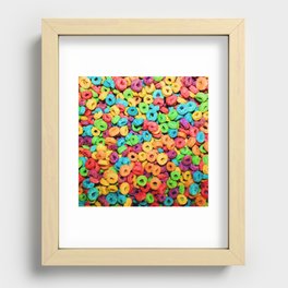 Fruit Loops Cereal Recessed Framed Print
