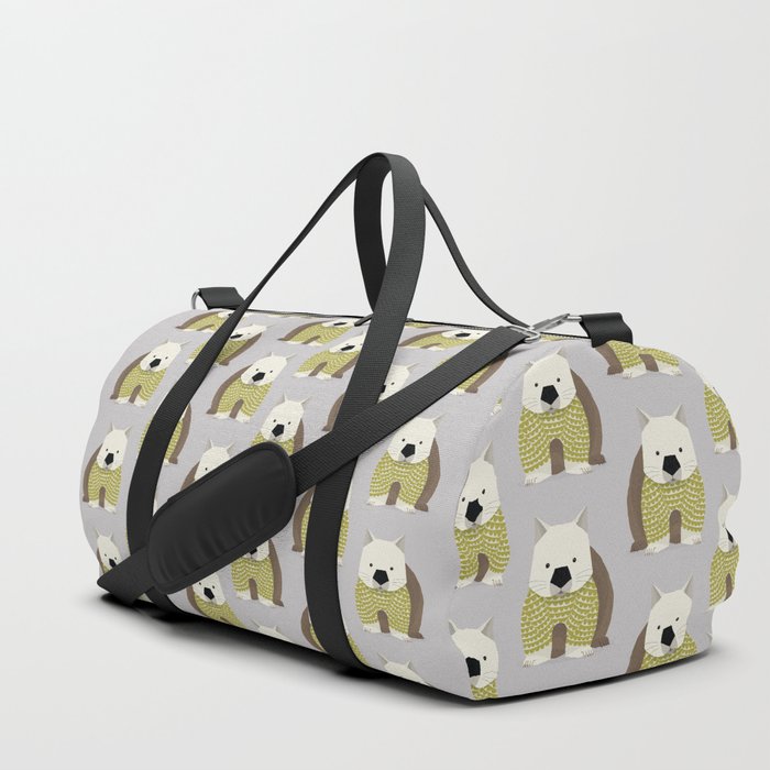 Whimsical Wombat Duffle Bag