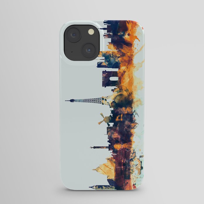 Paris France Skyline iPhone Case