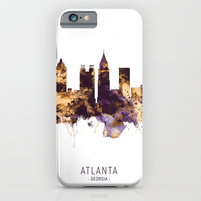 Atlanta Georgia Skyline iPhone Case