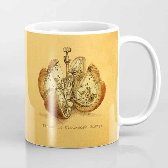 Steampunk Orange (color option) Coffee Mug