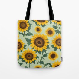Sunflower pattern design Tote Bag