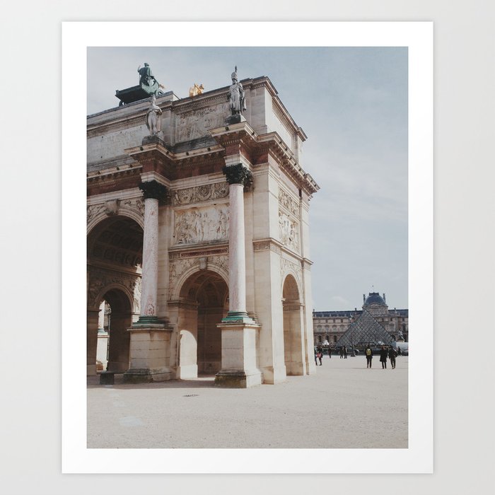 Arc de Triomphe du Carrousel Art Print