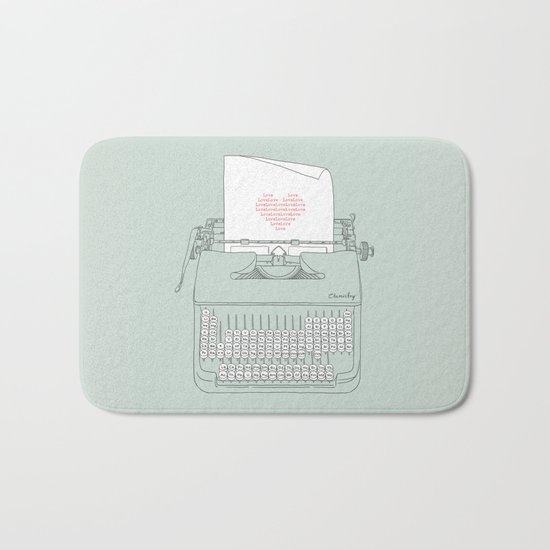 The Chemistry of Love Bath Mat