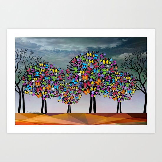 butterfly Art Print