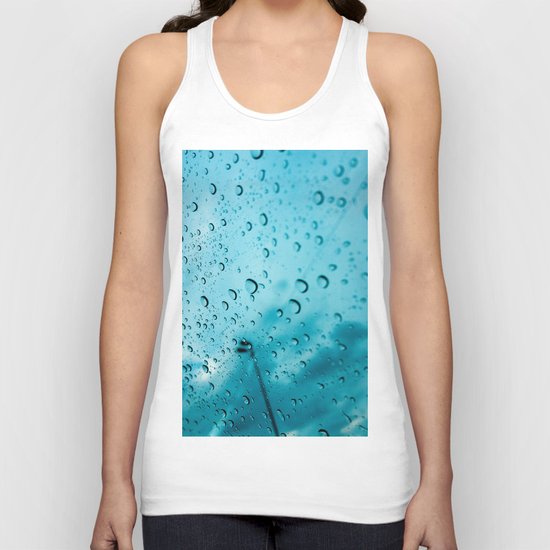 Raindrops Unisex Tank Top