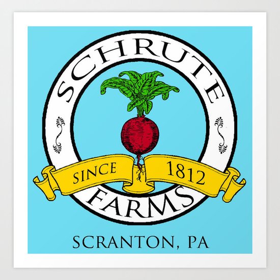 Schrute Farms | The Office - Dwight Schrute Art Print