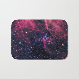 Supernova Remnant Bath Mat | Digital Manipulation, Photo, Dark, Cosmos, Space, Creation, Astronomy, Universe, Clouds, Pink 