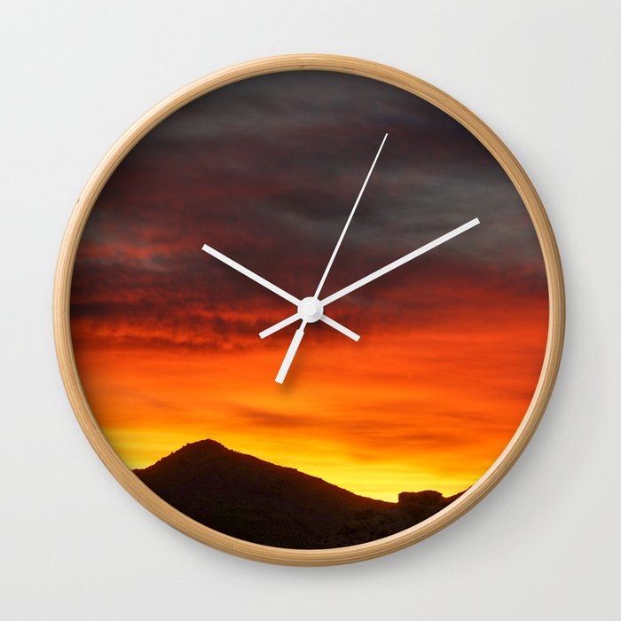 DESERT REDS 2 Wall Clock