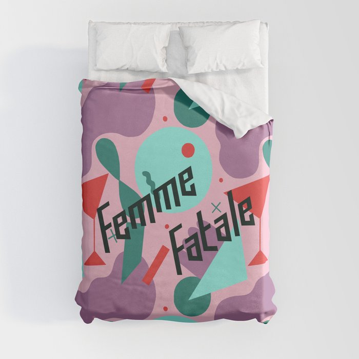 Femme Fatale Duvet Cover