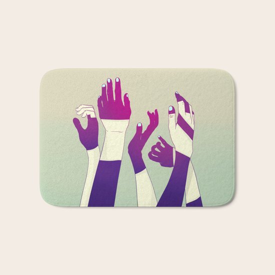 Crowd Bath Mat