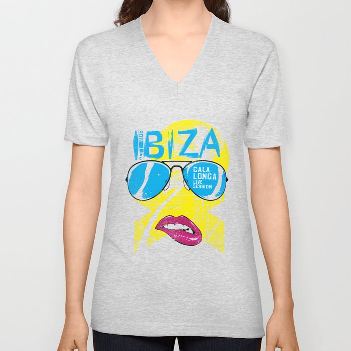 Ibiza V Neck T Shirt