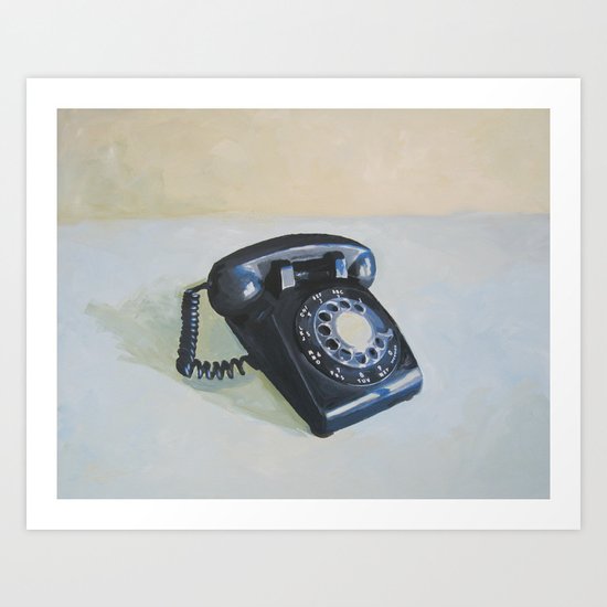 Call Me Art Print