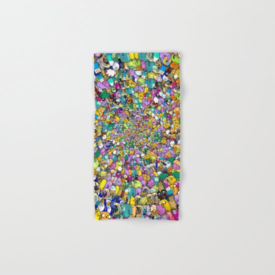 Adventure time swirl Hand & Bath Towel
