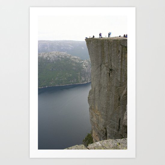 Preikestolen, Norway Art Print