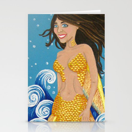 Mermaid Stationery Cards