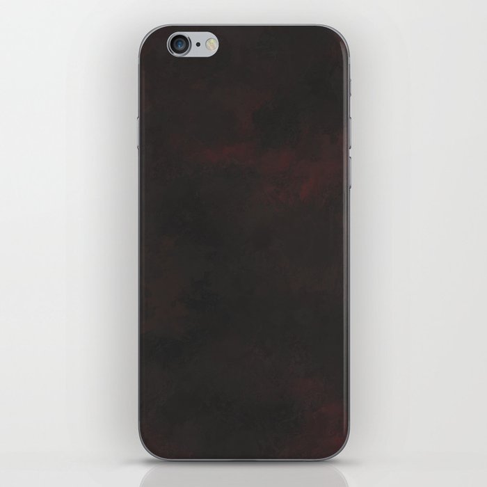 Dark and Red iPhone Skin