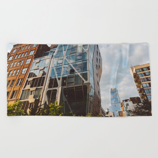 Highline View V Beach Towel
