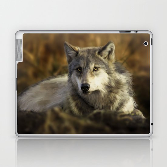 Wolf Laptop & iPad Skin