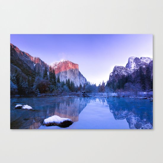 Lake Landscape #photography #society6 #photography Canvas Print