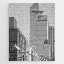 New York City - Black and White Photography Jigsaw Puzzle