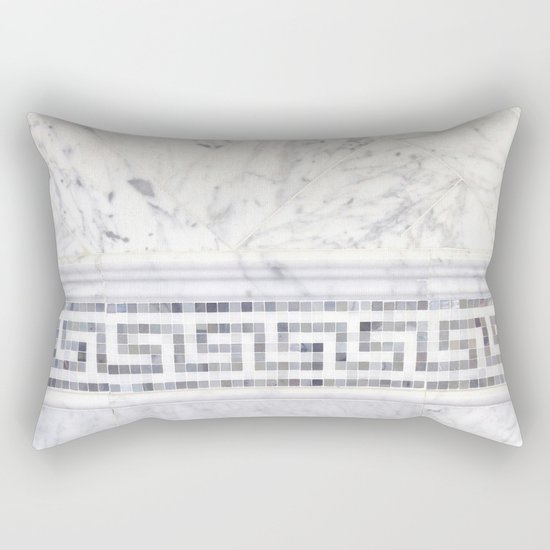 Greek Marble 2 Rectangular Pillow