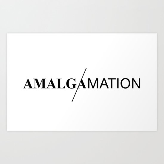 Amalgamation #6 Art Print