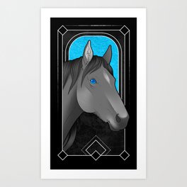 Heart of the Horse Art Print