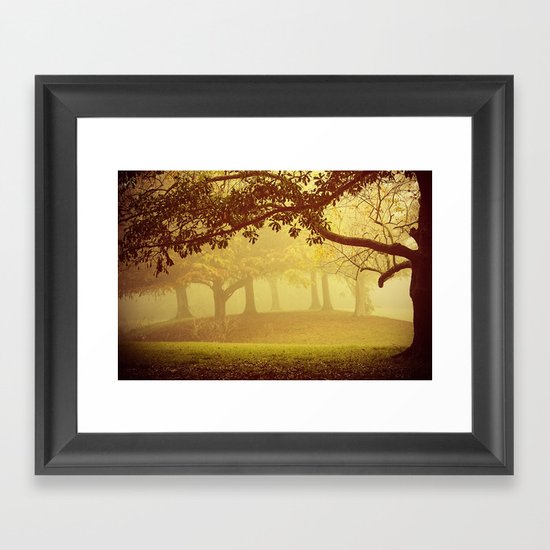 Yellow Framed Art Print