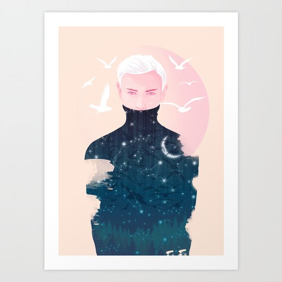 PARALLEL UNIVERSE Art Print