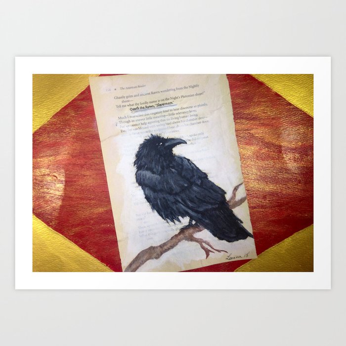 raven Art Print