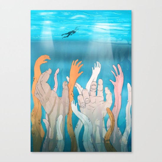 kelp Canvas Print