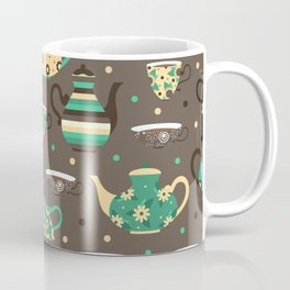 Tea pattern. Coffee Mug