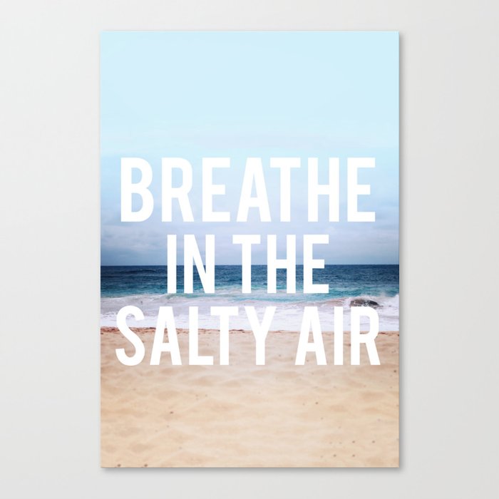Salty Air Canvas Print