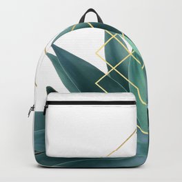 Agave geometrics Backpack | Macro, Geometric, Botanical, Photo, Plant, Leaves, Flower, Pattern, Agave, Succulent 