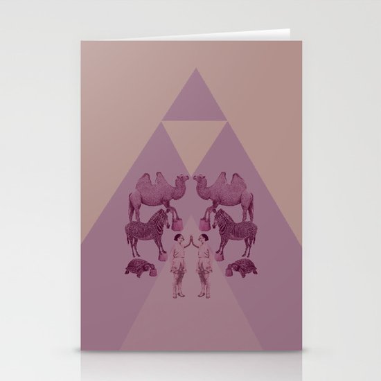 Circus Tattoo Stationery Cards