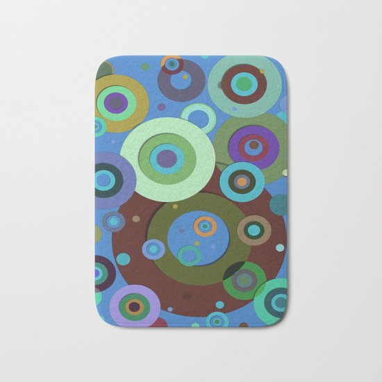 Op Art #9 Bath Mat