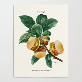 BURGER PLANT Poster