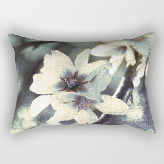 Almond bloom Rectangular Pillow