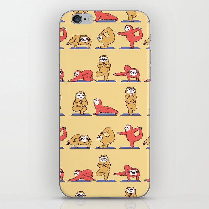 Sloth Yoga iPhone Skin