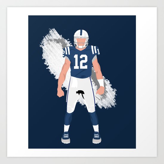 ColtStrong - Andrew Luck Art Print