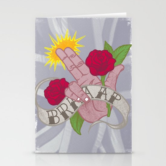 Brrrrrrrap! Stationery Cards