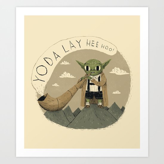 yodaling Art Print