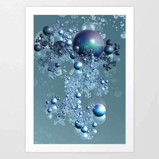 Bubbles 5 Art Print