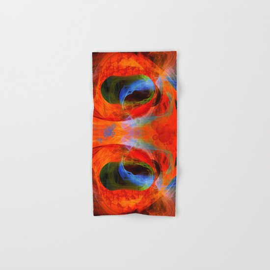 Fire and smoke Hand & Bath Towel