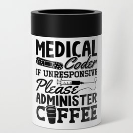 Medical Coder Coffee Assistant ICD Coding Gift Can Cooler