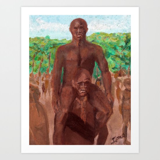 Brothers Art Print