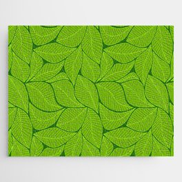 Green Leaves Background. Jigsaw Puzzle