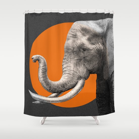 Wild 6 by Eric Fan & Garima Dhawan Shower Curtain